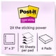 thumbnail image 2 of Sticky Notes Post-it Super Sticky Post-it, 6 cuadernos desplegables de 3 x 3 pulgadas, 2 of 9