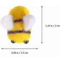 thumbnail image 2 of 20 Felt Bee Mini Crafts Bee Craft Balls Bee Pom Poms Diy Craft Decorations, 2 of 5