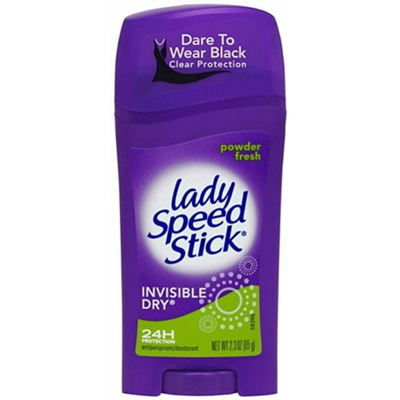 Lady Speed Stick Antiperspirant Invisible Powder Fresh 2.3oz Each