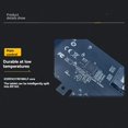 thumbnail image 2 of Tarjeta Adaptadora PCIE 4.0 16 X de 2 Puertos A SlimSAS SFF-8654, Tarjeta Gráfica de Expansión Externa, Tarjeta Vertical SFF-8654-8i SFF8654, 2 of 5