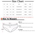thumbnail image 2 of Arnsht Men's Fashion Sexy Erotic Panties Stretchy Low Waist Solid Color Triangle Panties Underwear Breathable Thong Briefs White L, 2 of 3