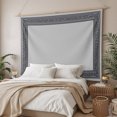 thumbnail image 3 of Black Retro Greek Key Tapestry for Bedroom Wall Hanging Tapestry, Gray Greece Ancient Farmhouse Geo Ceiling Backdrop Tapestries Poster Blanket Wall Decor for Teens Room Living Room Dorm 39" x 59", 3 of 8