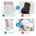 thumbnail image 5 of 6 pairs of cotton socks sports socks Athletic gym socks low-cut quarter ankle professional socks (White)), 5 of 9