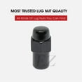 thumbnail image 5 of Cragar Standard Mag Lug Nut 1/2"-20 Black with Chrome Center Washer Set of 24 Pcs, 5 of 6