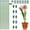 17 inch 10pcs, variant on Plant Stakes for Indoor Plants, Adjustable Plant Support Sticks with Clips & Plant Ties, Indoor Outdoor Garden Poles for Monstera Tomato Orchid Rose Potted Flowers Vegetables (17 inch 5pcs)