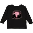 thumbnail image 3 of Inktastic Golfing Girls Golf Cart Girls Long Sleeve Toddler T-Shirt, 3 of 5