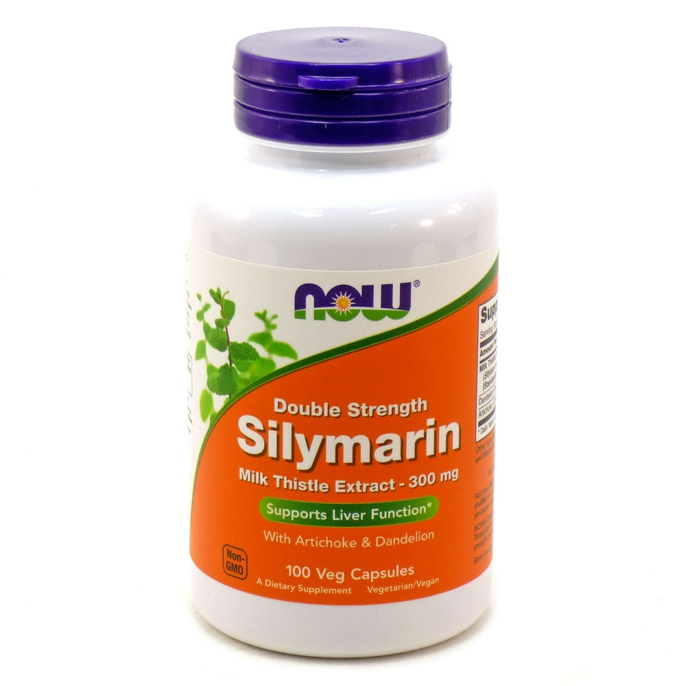 NOW Foods Silymarin Milk Thistle with Artichoke and Dandelion Double