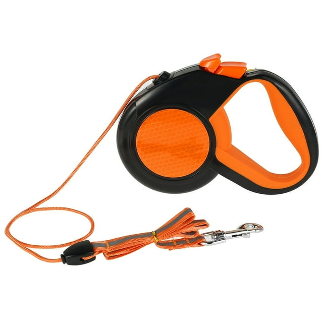 Laisse pour Chien Rétractable Laisse Extensible pour Chien 3/5/8 m de Long Laisse de Marche Robuste pour Animal avec Ruban Réfléchissant Solide Poignée Antidérapante