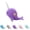 Purple Narwhal, variant on Cute Pink Narwhal Stuffed Animal Plush Toy Adorable Soft Whale Plushies Toys Stuffed Animals for Babies Kids, Toddlers