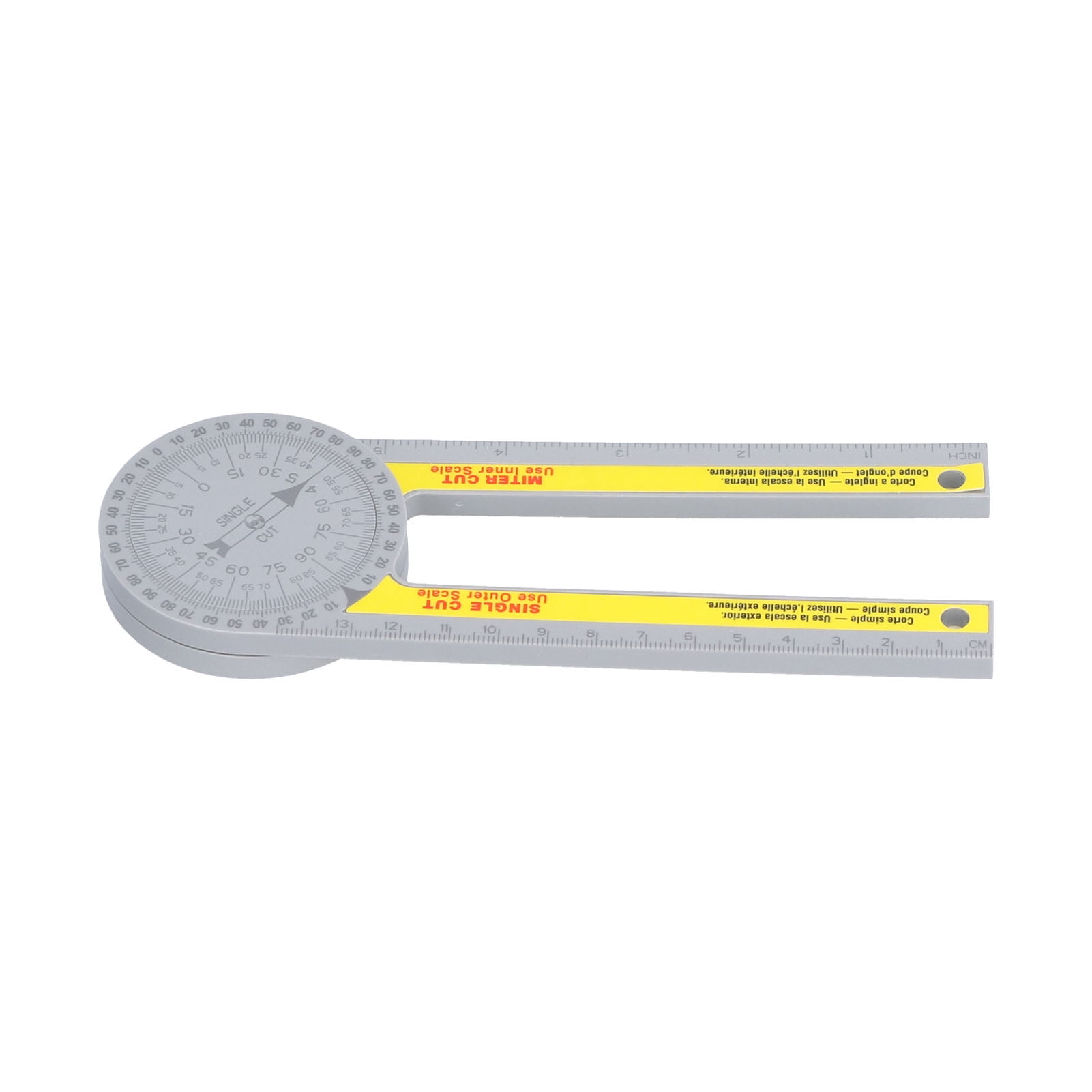 Miter Saw Protractor, 2 Scales Angle 