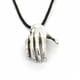 thumbnail image 5 of Hot6sl Ofertas de La Semana Collar con Colgante de Abrazo de Dos Manos Modelos Creativos Collar con Colgante de Abrazo de Dos Manos, 5 of 7
