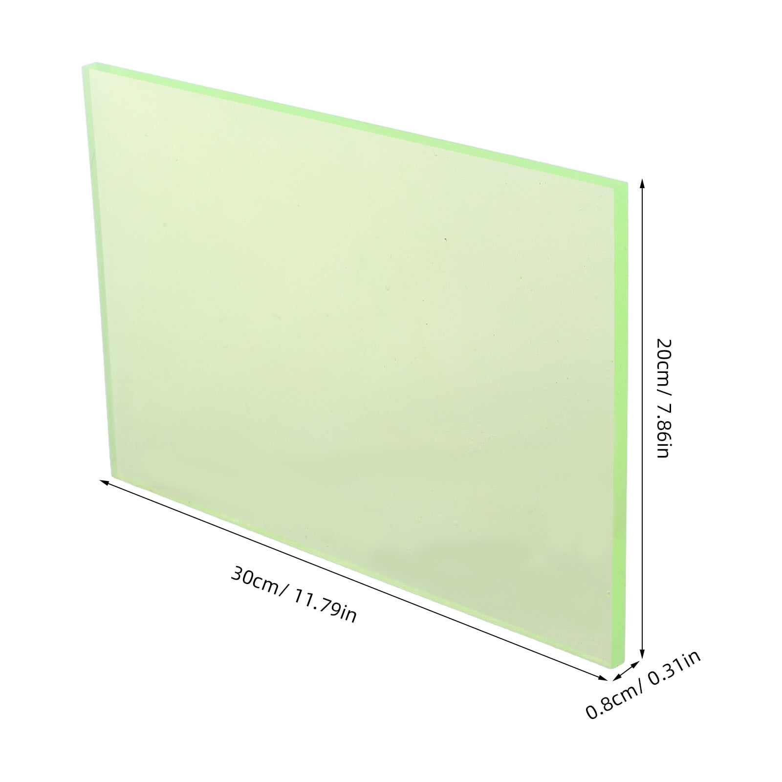 HEANUJJ PU Cutting Mat Yellow Smooth Noise-Reducing Craft Tool Mat
