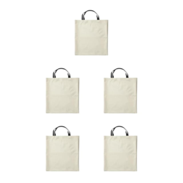 kurtrusly Sac de Rangement Pratique pour Chaise pour un Transport Sans Effort de Chaise de Plage Imperméable beige Petit Ensemble de 5