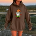 thumbnail image 2 of Riecok Hoodies for Women Christmas Long Sleeve Hooded Sweatshirts Pullover Tops with Pocket Casual Fall Clothes, 2 of 4