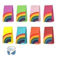 thumbnail image 1 of 48 piezas de bolsas de papel kraft de colores, 1 of 4