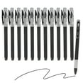 thumbnail image 1 of Uxcell Gel Pen Medium Point 0.5mm, 24 Pack Smooth Black Gel Ink Rollerball Pen for Home Office Writing Note Taking Journaling Business, Style 8, 1 of 6