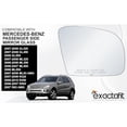 thumbnail image 3 of exactafit 8134R Passenger Side Mirror Glass Replacement Fits Mercedes Benz 2007-2008 GL 2007-2008 ML 2006-2010 R Class Right Hand 3m Adhesives, 3 of 5