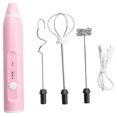 thumbnail image 5 of Electric Handheld Milk Frother, USB Rechargeable Whisk for Coffee and Baking, Three-Speed Adjustable, 5 of 5