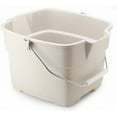 Rubbermaid 287100BISQUE Roughneck Bisque Bucket, 15 Quart
