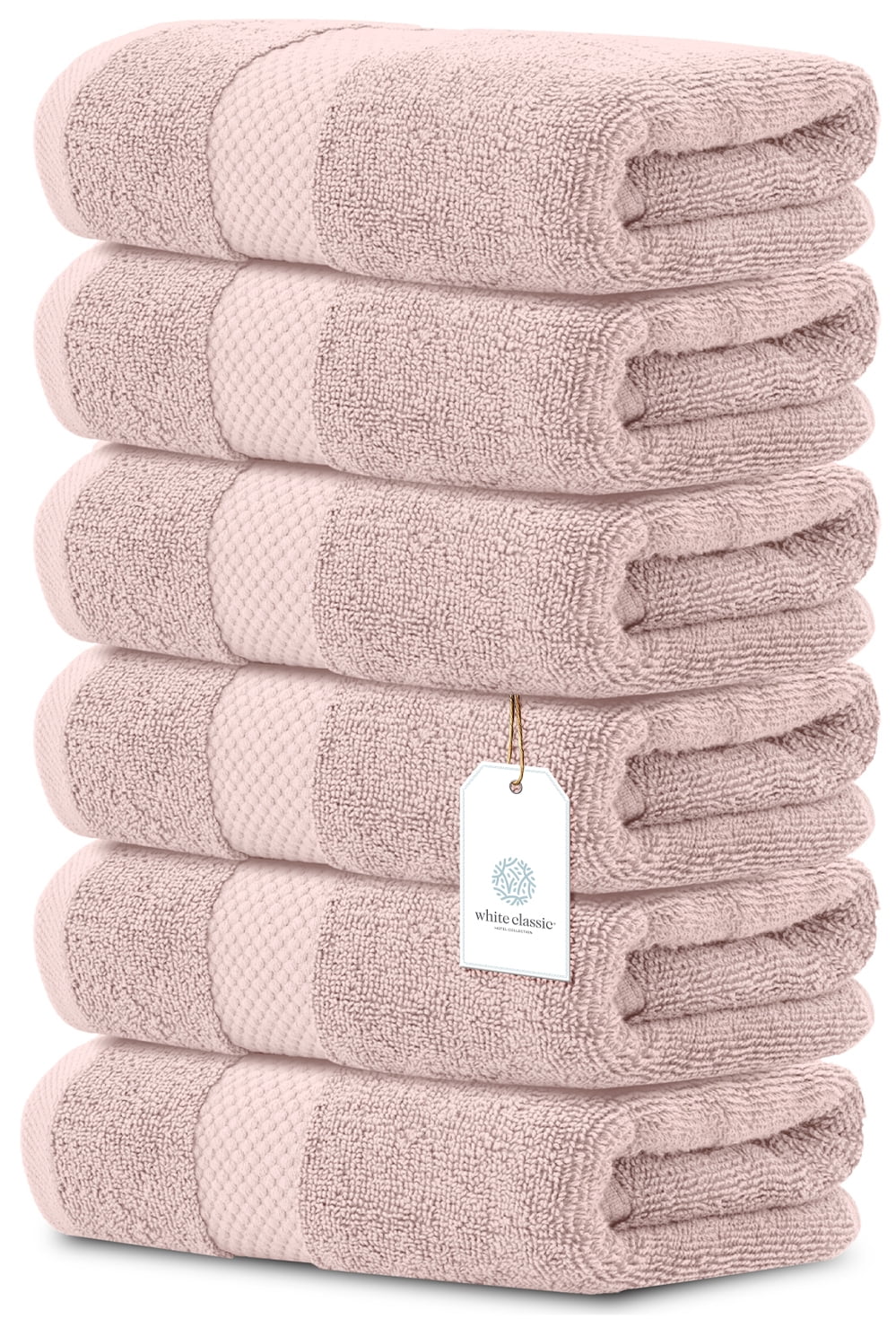12 white 16x30 premium hand towels spa salon hotel yoga resort plush absorbent 