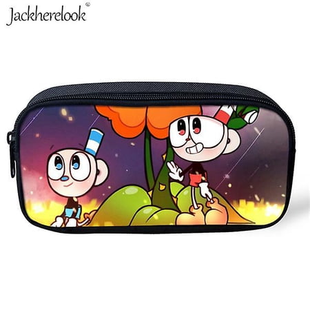 Cuphead Mugman School Bags For Teenagers Boys Girls Kids Cartoon Game ...