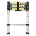 thumbnail image 2 of Stair, Extension Ladder Telescoping Easy Operation Aluminum Alloy Multifunctional Portable 2m  for Decoration, 2 of 7