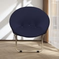 thumbnail image 5 of Gumesh Saucer Chair Cover, Stretch Round Moon Chair Cover, Removable Spandex Jacquard Fabric Soft Saucer Chair Covers for Adults, Machine Washable, 5 of 6