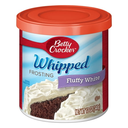 (5 Pack) Betty Crocker Whipped Fluffy White Frosting, 12 (Best Butter Cream Frosting Recipe)