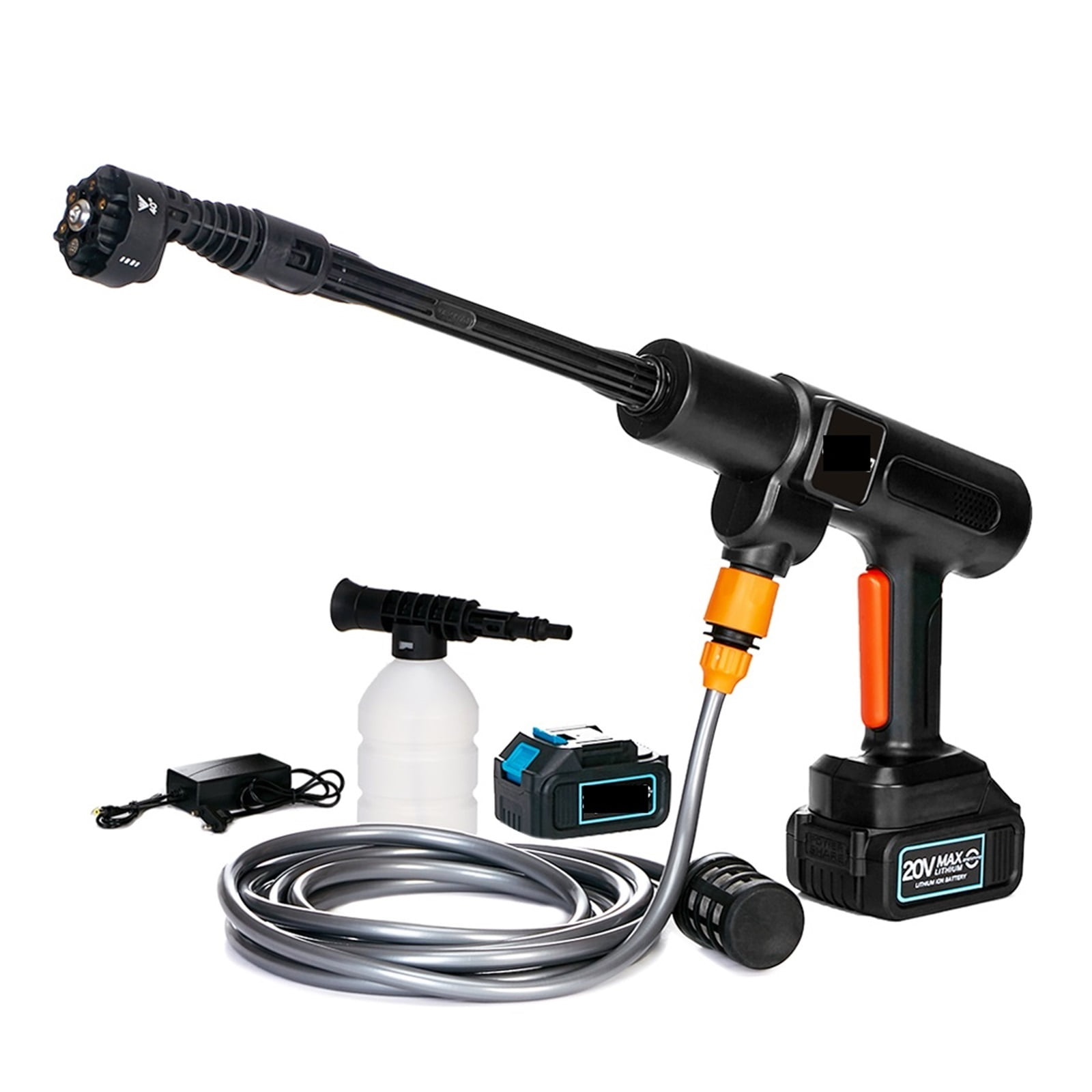 Brushless High Pressure Cleaner Washer Spray Water Gun Portable Car Wash Pressure Water Cleaning Machine For 18V Battery