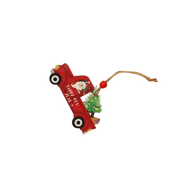 Ounissouiy Decoración navideña, colgante de Navidad, diseño bonito, adorno de pared exquisito, accesorio de bricolaje de larga duración, decoraciones Kits de decoración para fiestas P-Z03 Ounissouiy HA070071-03