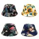 thumbnail image 5 of Sombrero de pescador reversible unisex con estampado de doble cara Feliz Sencillez, 5 of 5