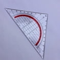 thumbnail image 5 of SSKFHGI Multifunctional Triangle Ruler, Triangle Plate, Multifunctional Ruler, Protractor, Triangle Plate, Coordinate Ruler, 5 of 7