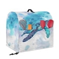 thumbnail image 2 of FOR U DESIGNS Turtle Stand Mixer Cover compatible with Kitchen Aid Mixer Portable Mixer Dust Covers Multi Pockets Compatible with Kitchen Aid 6-8 Quart Bowl Lift - L, 2 of 8
