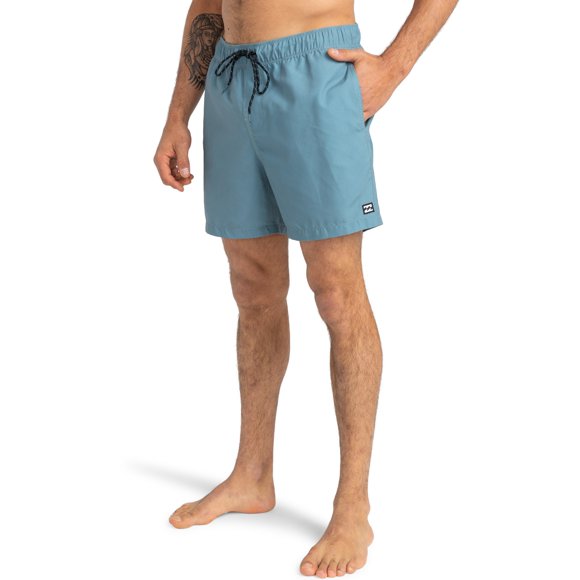 Billabong Layback Short de Bain Recyclable 16 Pouces (41cms) - Bleu Brume