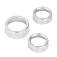 thumbnail image 3 of Air Conditioner Switch CD Button Knob Cover Trim Aluminium Alloy Replacement for Protective Decor for    2015-2019, 3 of 7