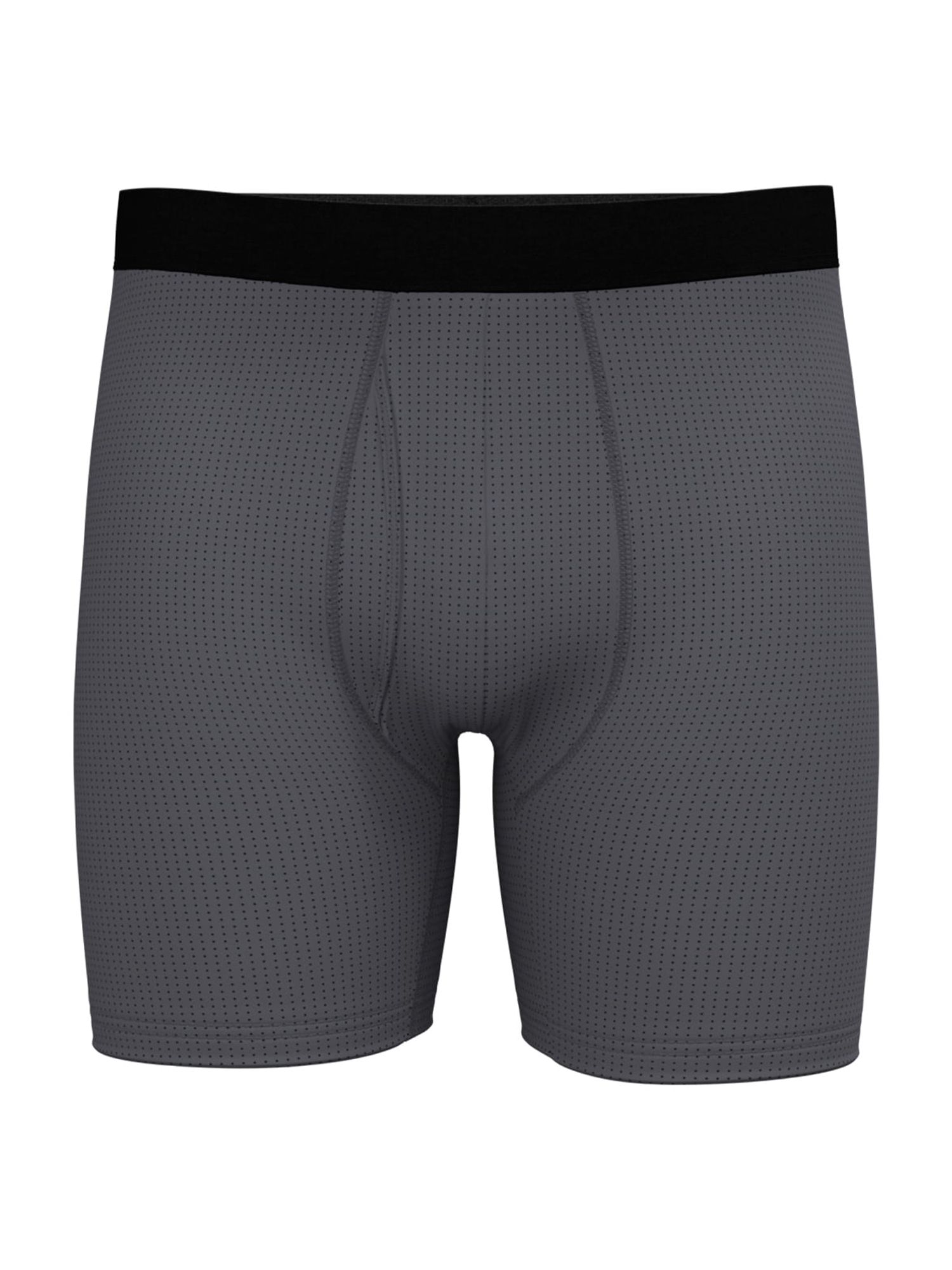 Athletic Works Men's Ultra Lite Mesh Boxer Brief, 6-Pack photo 3