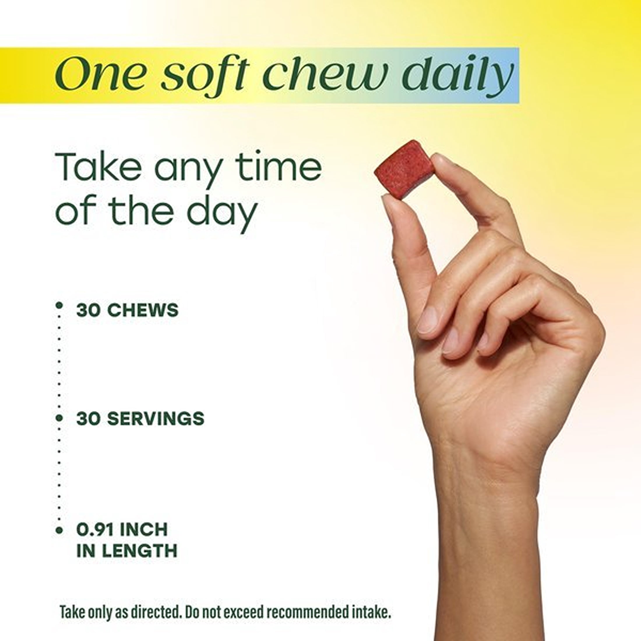 MegaFood Women's One Daily Multivitamin Chews - with B Vitamins & D3 - 30 Servings, 2 Pk