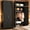 Black Arc, variant on UNICOLY 86“ H Metal Armoire Wardrobe Closet, Large Wardrobe Cabinets with Hanging Rod, White Adult