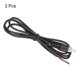 thumbnail image 3 of Adaptador de cable de audio de conector macho RCA de 3 piezas a cable de altavoz de extremo abierto para amplificador, receptor y altavoces, 1m, 3 of 6