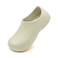 thumbnail image 3 of Professional Non-Slip Work Shoes for Men Women - Waterproof & Oil-Resistant Chef Clogs with Massage Insole, Slip-On Nursing Kitchen Footwear for Hospital, Restaurant & Garden, 3 of 6