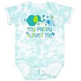 thumbnail image 3 of Inktastic My Pappy Loves Me Cute Elephants Boys or Girls Baby Bodysuit, 3 of 5