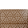 thumbnail image 6 of Tcbosik 76"H x 48"W Metal Outdoor Privacy Screen, Freestanding Decorative Divider for Patio, Deck, Balcony, Garden, Brown, 6 of 8
