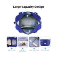 thumbnail image 2 of Bolsa de viaje WALNEW Weekender impermeable Klein Blue, 2 of 8