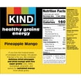thumbnail image 5 of KIND Healthy Grains Energy Bars, Pineapple Mango, 20g Whole Grains, Made with Super Grains, Gluten Free Snacks, 5 Ct, 7.1oz, 5 of 10