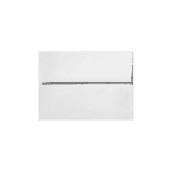 LUXPaper A6 Invitation Envelopes, 4 3/4 x 6 1/2, 70 lb. Bright White, with Moistenable Glue, 1000 Pack
