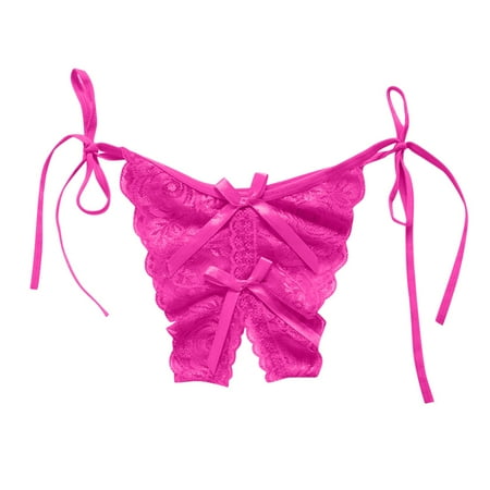 Upioiwer Underwear Women Wide Gusset Thongs For Women Women Low Waist Large Size Sexy Lace Banding Underwear Underwear For Women Cotton Thong Lace Saunderwear For Women Womens Nylon Underwear Panty