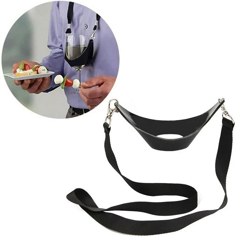 Party Hand Free Wine Glass Holder Strap Wine Glass Lanyard Holder