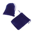 thumbnail image 1 of 50pcs 9*12cm Drawstring Wedding Favor Gift Bags Candy Bags Jewelry Pouch (Loyal Blue), 1 of 6