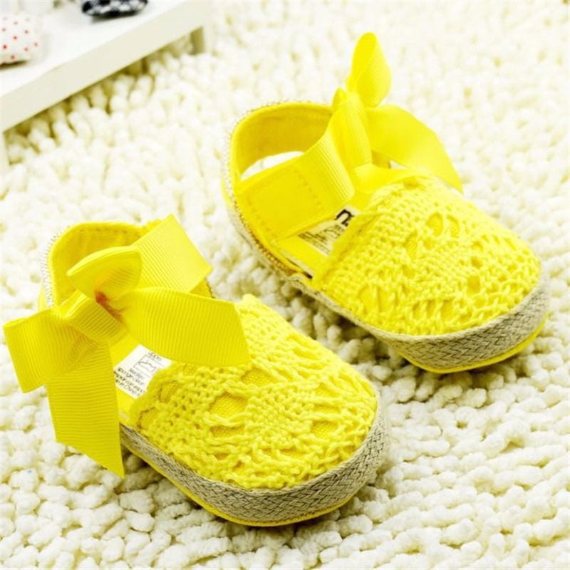 Baby Infant Kids Girl Soft Sole Crib Toddler Newborn Shoes 0-18 M anti-slip NEW 