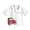 White1, variant on Hiijoy Toddler Boys Short Sleeve Polo Shirt Cartoon Car Print Casual T-Shirt, Sizes 1-6